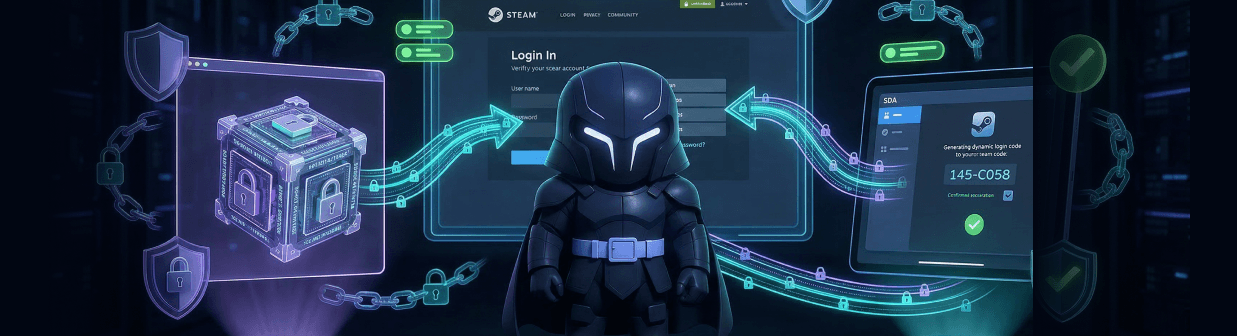Вход в аккаунт Steam с использованием файла .maFile через приложение SDA