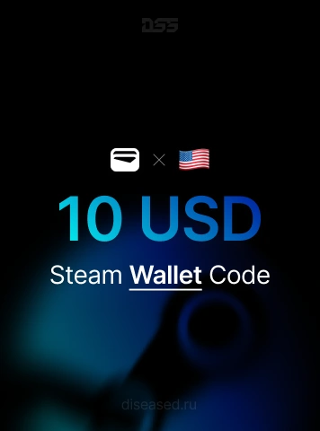 Изображение: Код Steam Wallet | US | 10 USD