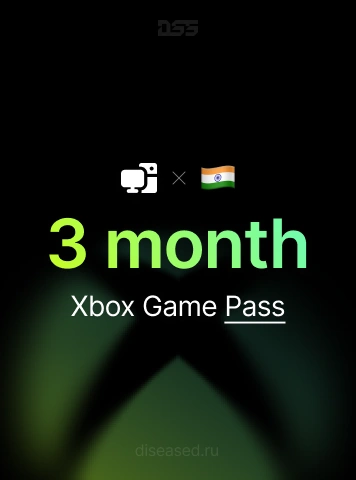 Изображение: Xbox Game Pass для ПК | IN | 3 месяца
