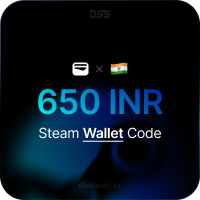 Изображение: Steam Wallet Code | IN | 650 INR