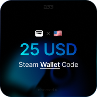 Изображение: Steam Wallet Code | US | 25 USD