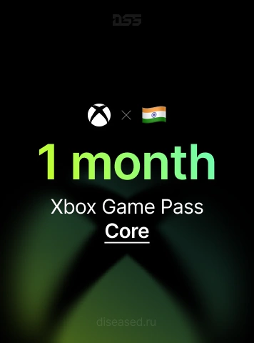 Изображение: Xbox Game Pass Core | IN | 1 Месяц