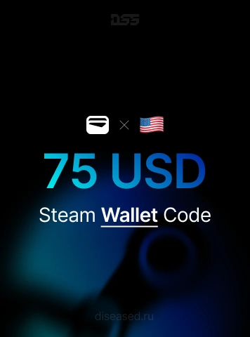 Изображение: Код Steam Wallet | US | 75 USD
