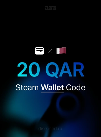 Изображение: Код для пополнения Steam Wallet | QA | 20 QAR