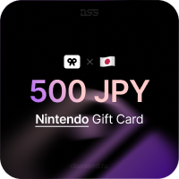 Изображение: Nintendo Gift Card | JP | 500 JPY