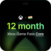 Изображение: Xbox Game Pass Core | IN | 12 Месяцев